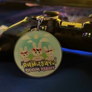 Riddim Rabbit Classic Keychain - Image 2
