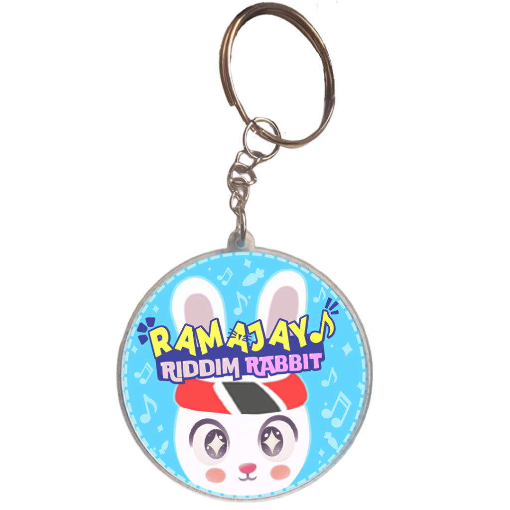 Riddim Rabbit Dazzled Key Chain