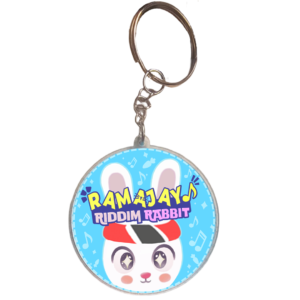 Riddim Rabbit Dazzled Key Chain