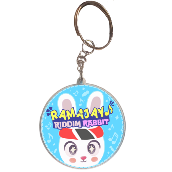 Riddim Rabbit Dazzled Key Chain