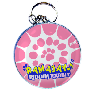 Riddim Rabbit Pan Key Chain
