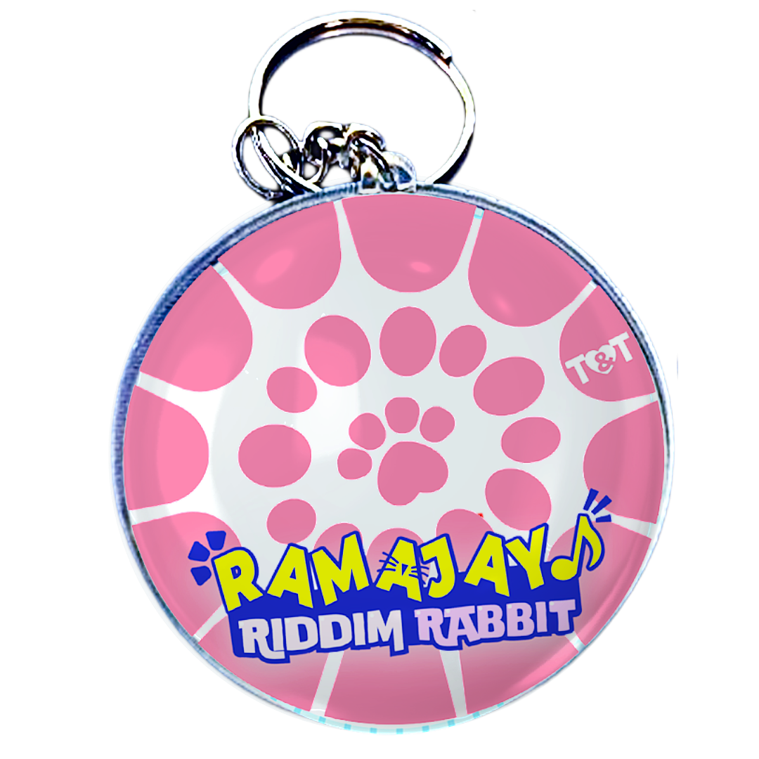 Riddim Rabbit Pan Key Chain - Image 1