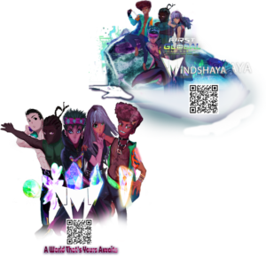 Mindshaya Stickers: Wizards Team Variants (2)